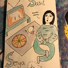 My project for course: Creative Visual Diary: Learn to Draw Your Life. Projekt z dziedziny Komiks, Sketchbook, Trad, c, jna ilustracja,  R i sunek użytkownika Adriana Horak - 30.10.2022
