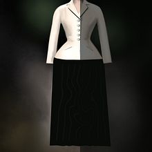 Dior Bar Jacket . Traditional illustration, Creativit, Fine Arts, and Textile Design project by Antonio Vilches Serra - 10.30.2022