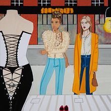 My project for course: Lifestyle Illustration for Vibrant and Expressive Characters. Traditional illustration, Character Design, Drawing, and Gouache Painting project by Daria Salin - 10.31.2022