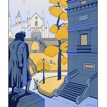 Mi proyecto del curso: Ilustración urbana con Procreate. Een project van Traditionele illustratie,  Schetsen, Digitale illustratie,  Digitaal schilderij y Sketchbook van CESAR ALONSO PORRAS - 31.10.2022