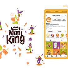  Ilustración para Redes Sociales - Mani King. Traditional illustration, Design, Social Media, Social Media Design, Graphic Design, and Digital Design project by Marisol Rekofsky - 02.29.2020