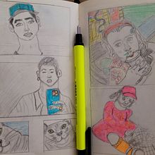 Mi proyecto del curso: Sketchbook para principiantes: aprende a dibujar tu entorno . Un proyecto de Ilustración tradicional, Bocetado, Creatividad, Dibujo y Sketchbook de Mar Fernandez Folgueira - 30.10.2022