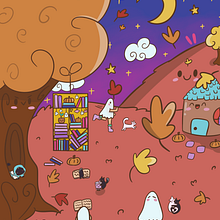 My project for course: Designing Kawaii Worlds: Spread Joy Through Illustration. Character Design, Digital Illustration, and Manga project by Mali Rivard - 10.31.2022