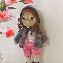 Mi proyecto del curso: Amigurumi: diseño de ropa, pelo y complementos. Een project van Craft, Speelgoedontwerp, Haken, Amigurumi, Textielontwerp y Textiel van Gladys Diaz - 28.10.2022