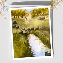 My project for course: Natural Landscapes in Watercolor. Fine Arts, Painting, and Watercolor Painting project by lucie.maisonneuve - 11.01.2022