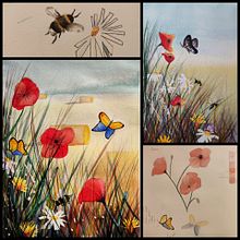 Il mio progetto del corso: Illustrazione della natura con acquerelli e carboncino. Traditional illustration, Painting, and Naturalistic Illustration project by Federica Attanasi - 11.01.2022