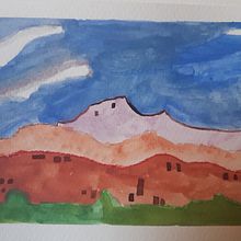 Mi proyecto del curso: Paisajes en acuarela: técnicas y herramientas experimentales. Fine Arts, Painting, and Watercolor Painting project by Verónica Giovannini - 11.01.2022