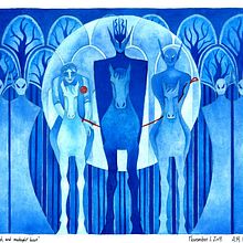 TAM LIN: A Folk Rock Cantata. Traditional illustration, Design, Music, and Music Production project by Sasha Welm - 11.20.2021