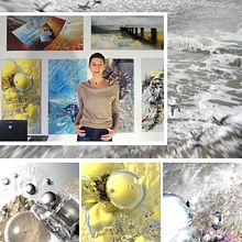 Victoire, créatrice de tableaux pour la décoration d'intérieur. Projekt z dziedziny Dekoracja wnętrz użytkownika Victoire Artiste Numérique - 01.10.2022