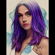 Portrait with Procreate 006 by Winson Ho. Traditional illustration, Sketching, Digital Illustration, Portrait Drawing, Digital Drawing, and Figure Drawing project by Winson Ho - 11.19.2022