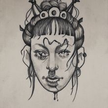 Mi proyecto del curso: Técnicas de tatuaje blackwork con línea fina. Tattoo Design project by martajacc - 11.02.2022