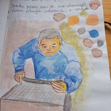 Meu projeto do curso: Criação de personagens a partir de desenhos de observação Ein Projekt aus dem Bereich Traditionelle Illustration, Design von Figuren, Zeichnung und Sketchbook von emi_imasato - 02.11.2022