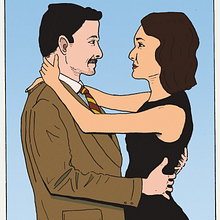 Tout l'amour. Traditional illustration, Stor, telling, and Character Design project by Axel Pullen - 11.02.2022