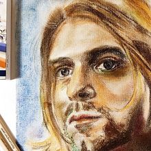 Mi proyecto del curso: Retrato realista al pastel tiza. Ilustração tradicional, Artes plásticas, Desenho, Desenho de retrato, e Desenho realista projeto de Helmut Andrés Olivera Torres - 31.10.2022