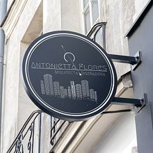 Logo- Arquitecta MAria FLores. Design, Traditional illustration, Br, ing, Identit, and Graphic Design project by María Antonietta Flores Vielma - 11.03.2022