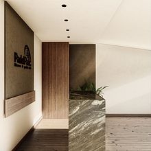 PADEL PARK RECEPCION. Architecture, Interior Architecture, ArchVIZ, and Digital Architecture project by Diego Hurtado - 08.12.2022