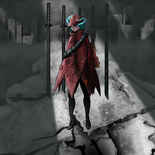 Mein Abschlussprojekt für den Kurs: Digitale Figurenmalerei in Procreate . Traditional illustration, Character Design, and Digital Illustration project by schubert_enrico1 - 11.01.2022