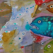 Mein Abschlussprojekt für den Kurs: Natur-Illustration: Eine kreative Erkundungsreise. Un progetto di Illustrazione tradizionale, Pittura, Disegno, Pittura ad acquerello, Illustrazione con inchiostro e Illustrazione naturalistica di Marion Kac - 03.11.2022