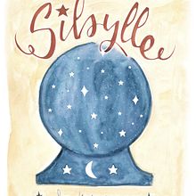 Sibylle "La devineresse"  Ein Projekt aus dem Bereich Lettering, H, Lettering und Illustration mit Tinte von guillermina_scaraffia - 03.11.2022