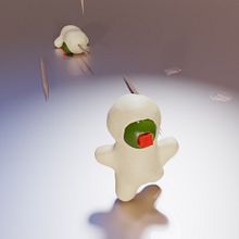 Animación 3D creativa con Blender: "Masito". 3D, 3D Animation, and 3D Design project by Dennys Gonzalez - 11.02.2022
