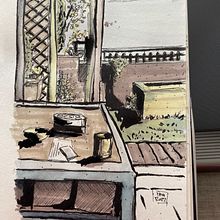 Desde mi casa. Un progetto di Illustrazione tradizionale di Fernando Abeijón Martínez - 04.11.2022