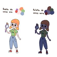 Meu projeto do curso: Design de personagens para animação com Photoshop. Animation, Character Design, Character Animation, and Children's Illustration project by evelysceccon9 - 11.04.2022