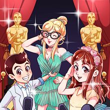Cubierta Hermanos Tremending 3: Estrellas de Hollywood. Un proyecto de Ilustración tradicional y Diseño de Rita Muñoz - 26.10.2022