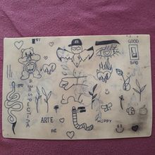 Mi proyecto del curso: Tatuaje para principiantes PIEL SINTETICA. Un proyecto de Diseño de tatuajes de rebeca perez - 04.11.2022