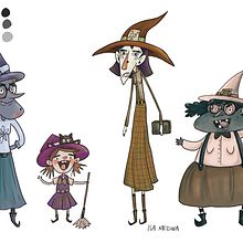 Mi proyecto del curso: Fábrica de personajes ilustrados. Een project van Traditionele illustratie, Ontwerp van personages, Digitale illustratie, Kinderillustratie y Verhaallijn van Isa Medina - 04.11.2022