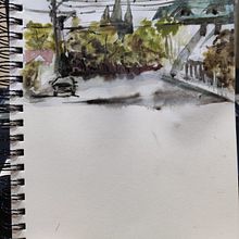 First sketch book item . % Ramohed Mutt tarafından hazırlanan Tablo projesi - 10.24.2022