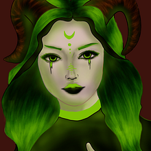 My project for course: Digital Fantasy Portraits with Photoshop. Traditional illustration, Drawing, Digital Illustration, Portrait Drawing, Digital Drawing, Digital Painting, and Creativit project by Xyreen Laderas - 11.04.2022