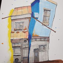 My project for course: Expressive Architectural Sketching with Colored Markers. Un progetto di Bozzetti, Disegno, Illustrazione architettonica, Sketchbook e Illustrazione con inchiostro di David Heyman - 05.11.2022