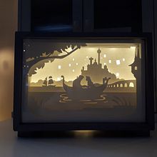 Lightbox. Un projet de Illustration traditionnelle , et Papercraft de Lumy Art - 05.11.2022