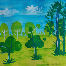 Meu projeto do curso: Sketchbook pictórico com guache. Een project van Traditionele illustratie,  Schetsen,  Tekening,  Architecturale illustratie, Sketchbook y Schilderen met gouache van Priscila Cruz - 05.11.2022