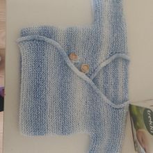 Mi proyecto del curso: Tejido de punto para prendas infantiles. Un progetto di Fashion design, Fiber Art, DIY, Maglia e Textile Design di Andrea Blanco - 05.11.2022