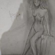 Mi proyecto del curso: Dibujo realista de la figura humana Ein Projekt aus dem Bereich Traditionelle Illustration, Bildende Künste, Skizzenentwurf, Bleistiftzeichnung, Zeichnung, Realistische Zeichnung und Anatomische Zeichnung von Isabella Gutierrez - 06.11.2022