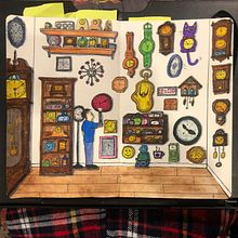 My project for course: The Art of Sketching: Transform Your Doodles into Art. Un progetto di Illustrazione tradizionale, Disegno a matita, Disegno, Sketchbook e Pittura ad acquerello di Skyler Yates - 01.11.2022