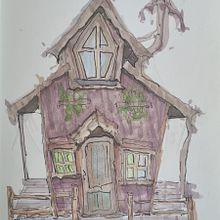 Casa nel bosco. Sketching project by Chantal Cerise - 11.06.2022