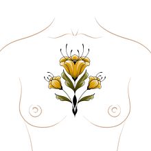 Il mio progetto del corso: Design di tatuaggi botanici con Procreate. Un proyecto de Ilustración tradicional, Ilustración digital, Diseño de tatuajes e Ilustración botánica de Elena Marini - 06.11.2022
