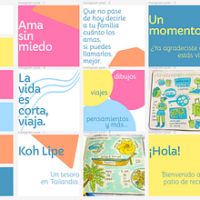 Use of Colours and Typography applied to social media. Un proyecto de Diseño, Br, ing e Identidad, Diseño gráfico, Tipografía, Diseño de logotipos y Diseño tipográfico de Diana Rivera - 06.11.2022
