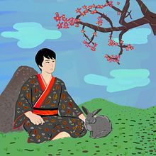 My project for course: Introduction to Gouache: A Chromatic Journey to Japan. Un proyecto de Ilustración tradicional, Bellas Artes, Pintura y Pintura gouache de Masha Fedotov - 06.11.2022