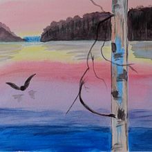 Il mio progetto del corso: Paesaggi ad acquerello ricchi di atmosfera . % danydelucia tarafından hazırlanan Güzel sanatlar, Tablo, Sulubo, Ve a Resim projesi - 11.06.2022