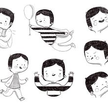 Diseño de personajes. Un progetto di Illustrazione tradizionale di Anna Méndez - 06.11.2022