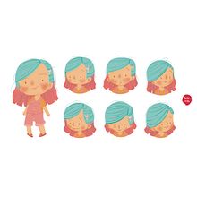 Diseño de personajes. Un progetto di Illustrazione tradizionale di Anna Méndez - 06.11.2022