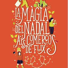 Campaña Navidad Unió Comerciants de Flix. Un progetto di Illustrazione tradizionale, Design e Pubblicità di Anna Méndez - 06.11.2022