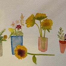 My project for course: Illustrating Nature: A Creative Exploration. Traditional illustration, Painting, Drawing, Watercolor Painting, Ink Illustration, and Naturalistic Illustration project by Yick Hei Tam - 11.06.2022
