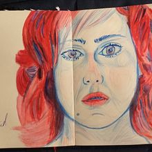 Sketchbook - estudo com 2 cores, no transporte público. Un progetto di Illustrazione tradizionale, Belle arti e Pittura ad acquerello di Daniel Ramos - 03.10.2022