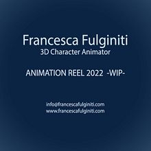3D Character Animation reel 2022. 3D, Animação, e Animação 3D projeto de Francesca Fulginiti - 01.09.2022