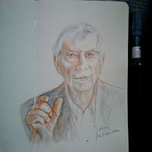 Mi proyecto del curso: Introducción al sketching de retrato en tiempo real. Sketching, Drawing, Portrait Drawing, Ink Illustration, and Colored Pencil Drawing project by joseeduardoabarca - 11.07.2022