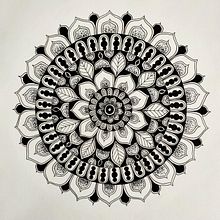 My project for course: The Art of Mandala Drawing: Create Geometric Patterns . % Maia Martin tarafından hazırlanan Çizim, Mürekkep İllüstras, Ve onu projesi - 11.08.2022